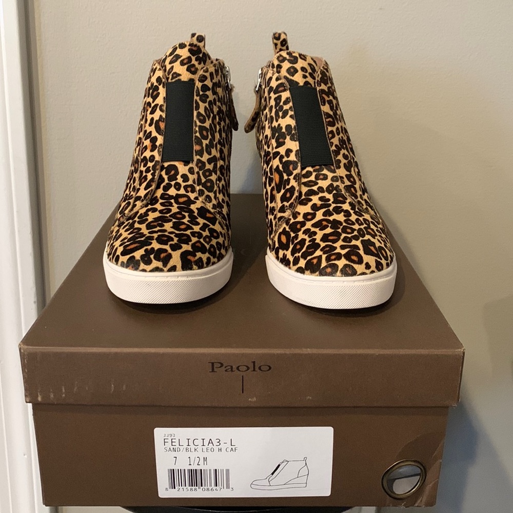 Linea Paolo wedge sneakers